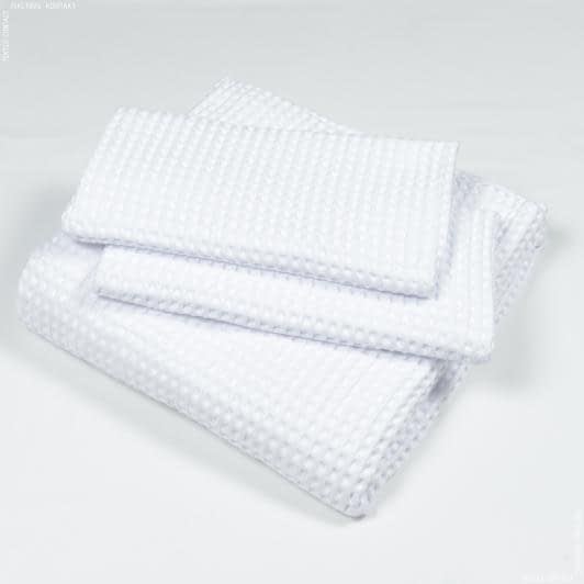Тканини готові вироби - Комплект "ЛІЗА" білий, покривало і 2 наволочки (220/240 см)