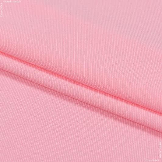 Тканини для суконь - Платтяна діагональ темно-рожевий
