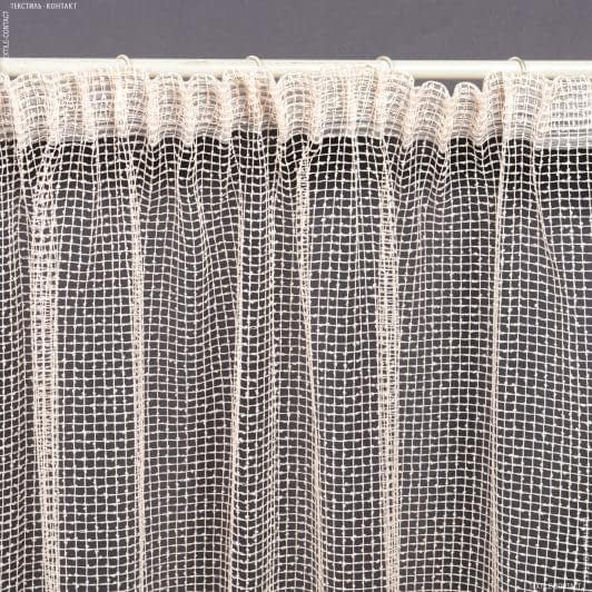 Ткани готовые изделия - Тюль сентка Элиза   персик 280/165 см (35618)