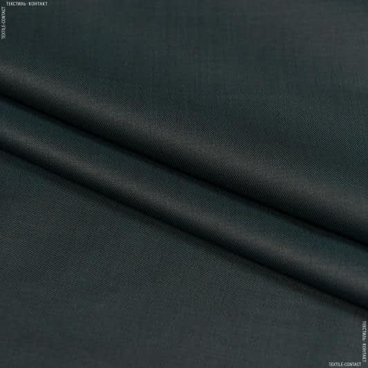 Ткани для рубашек - Костюмная дерби темно-зеленый