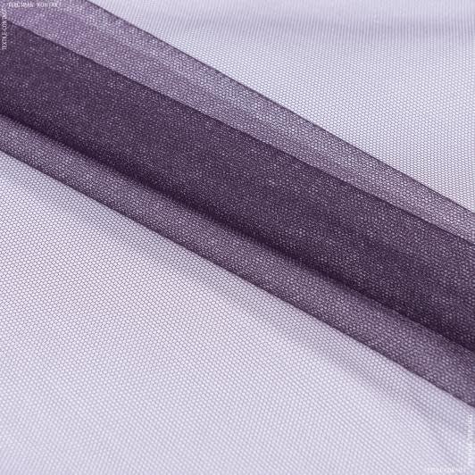 Ткани для карнавальных костюмов - Фатин темный серо-фиолетовый