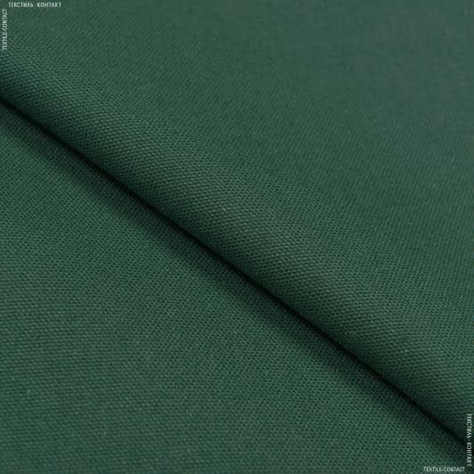 Тканини для скатертин - Напівпанама ТКЧ гладкофарбована  зелена