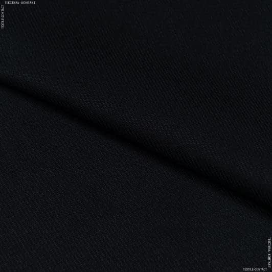 Ткани для пиджаков - Костюмная лайкра лайт Арун черная