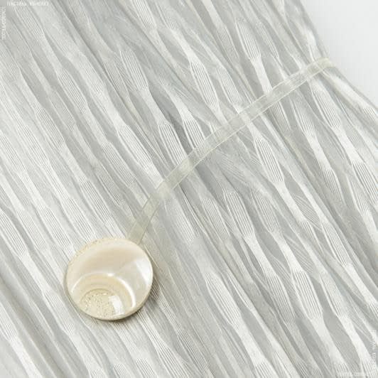 Ткани фурнитура для декоративных изделий - Магнитный подхват Танго на тесьме бежевый d 40мм