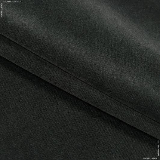 Ткани для декора - Велюр Дерби серый СТОК