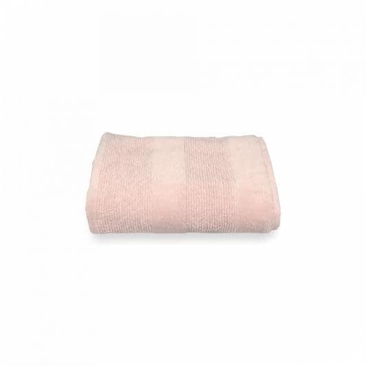 Ткани махровые полотенца - Полотенце махровое Ривьера 50х90 св./розовый