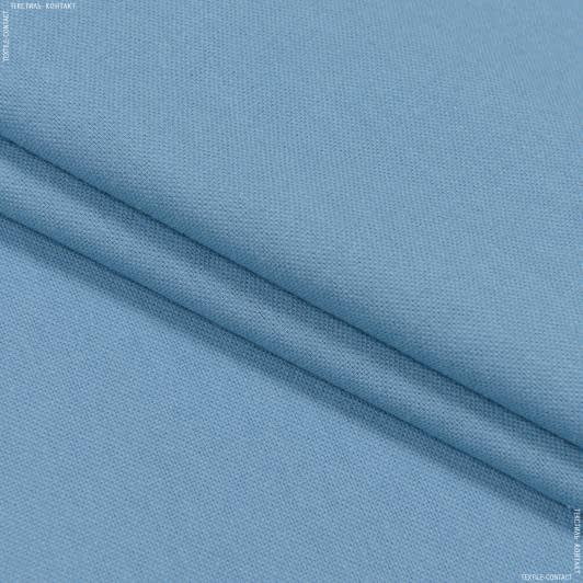 Ткани ткани из вторсырья ( recycling ) - Декоративная ткань Ретан голубая