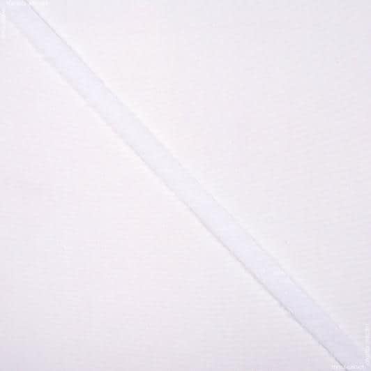 Тканини фурнітура для іграшок - Липучка Велкро пришивна м'яка частина частина біла 10мм/50М