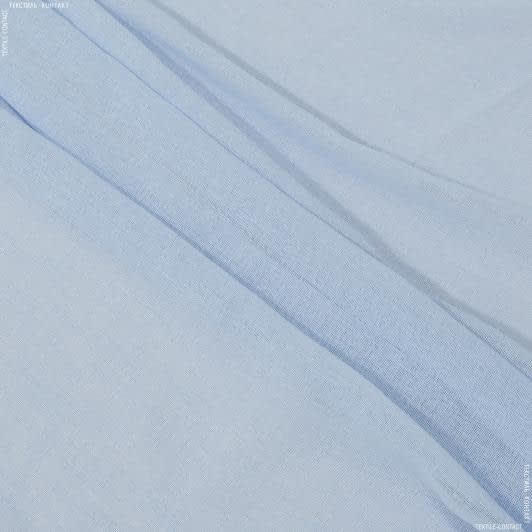 Тканини гардинні тканини - Тюль кисея Соліс блакитний