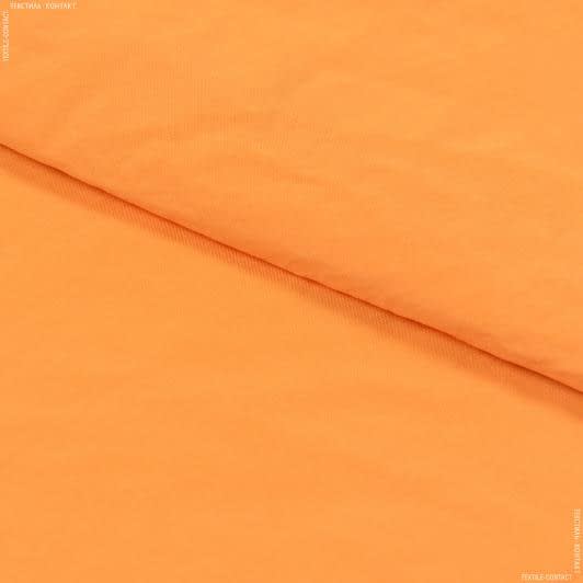 Ткани для одежды - Купра блузочная Земра оранжевая