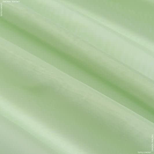 Ткани гардинные ткани - Тюль  вуаль палево зеленый с утяжелителем