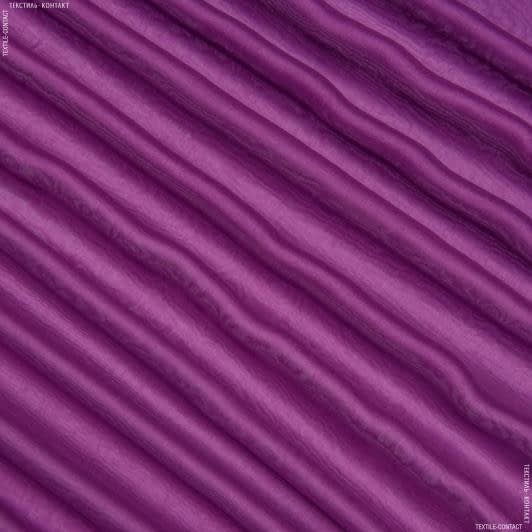 Ткани шелк - Шифон-шелк натуральный фиолетовый