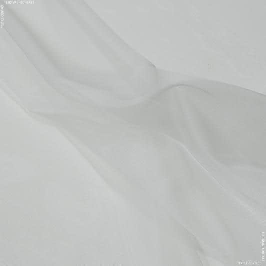 Тканини для декору - Тюль мікросітка Блиск молочна з обважнювачем