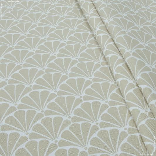Тканини для римських штор - Декоративна тканина арена Каракола бежева