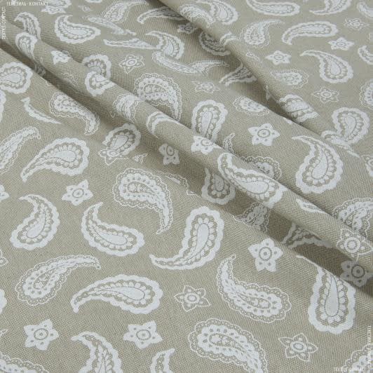 Ткани хлопок смесовой - Декоративная ткань  восточный огурец/culla derry