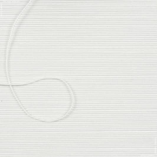 Тканини фурнітура для декора - Шнур круглий для римських штор білий d=1.2мм