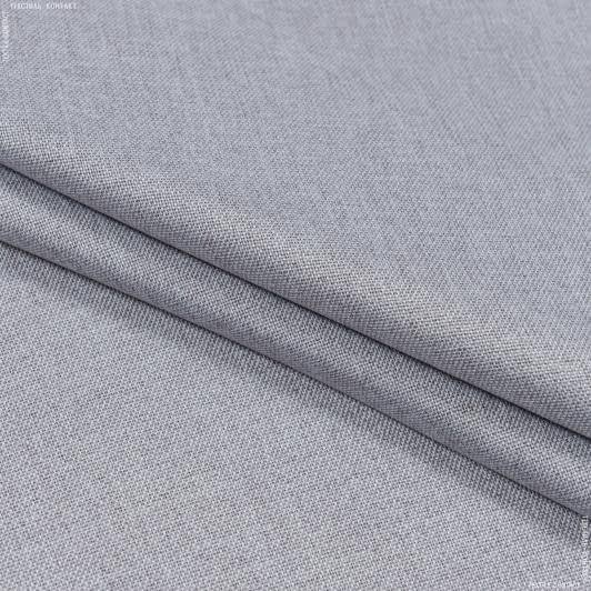 Ткани для римских штор - Блекаут меланж /BLACKOUT цвет серый стальной
