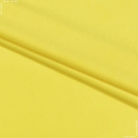 Тканини для спортивного одягу - Трикотаж мікромасло жовтий