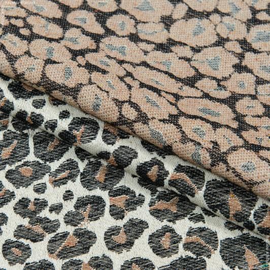 Тканини для декоративних подушок - Гобелен Леопард