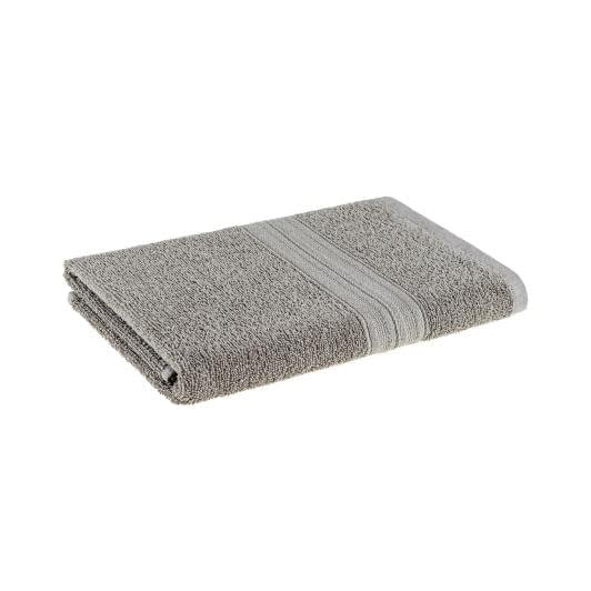 Ткани махровые полотенца - Полотенце махровое  50х90 серое