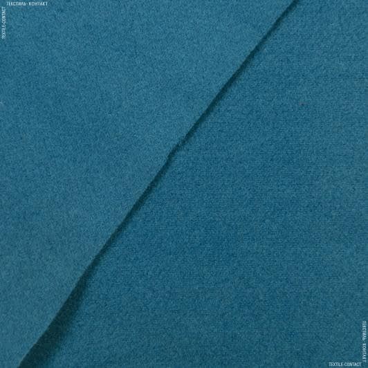 Тканини для пальт - Пальтовий кашемір Ассоль темно-бірюзовий