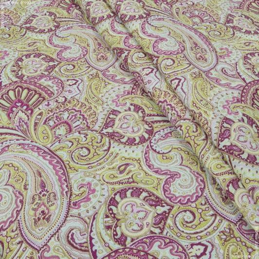 Ткани для портьер - Декоративная ткань Непал цвет фрез