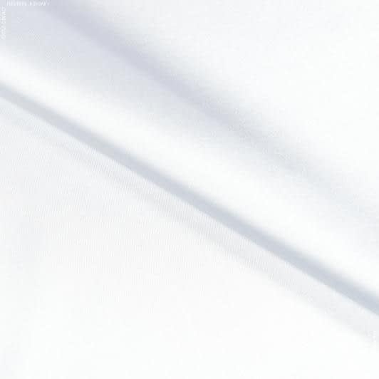 Тканини для суконь - Атлас білий глянець
