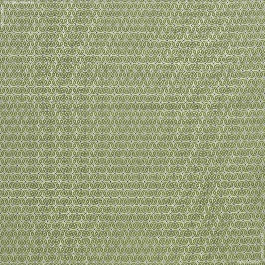 Ткани портьерные ткани - Жаккард  моби /  moby /зеленый