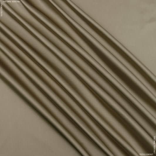Тканини портьєрні тканини - Декоративний сатин Браво колір тютюн