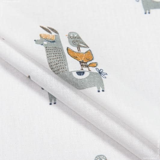 Ткани для сорочек и пижам - Ситец 67-ТКЧ Альпака серый