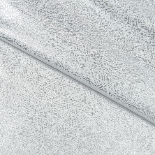 Ткани для платьев - Трикотаж бифлекс с напылением серебро