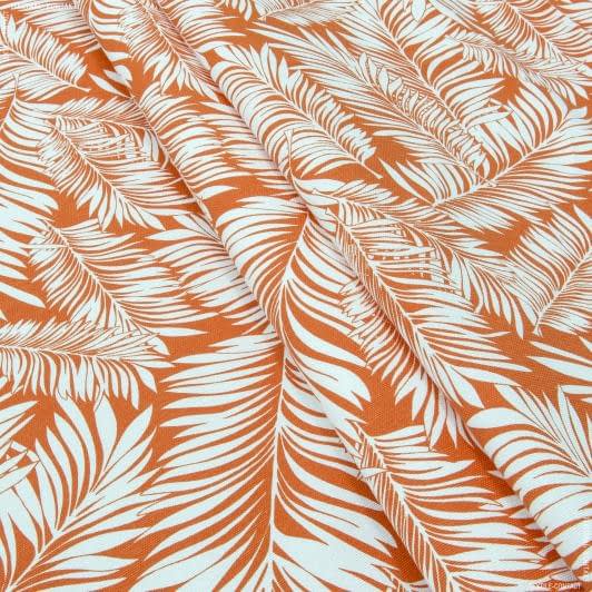 Тканини для римських штор - Декоративна тканина арена Акуарио помаранчевий