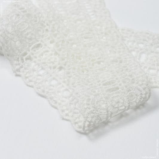 Ткани для декоративных подушек - Декоративное кружево ванда молочный