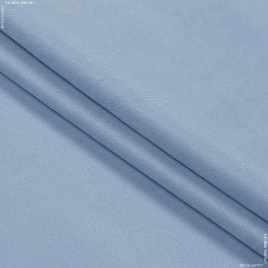 Тканини портьєрні тканини - Декор-нубук  арвін/arwin бузково-блакитний