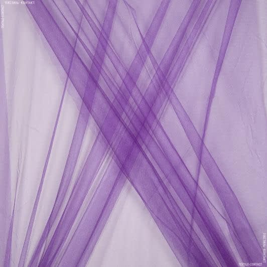 Ткани спец.ткани - Фатин блестящий ярко-фиолетовый