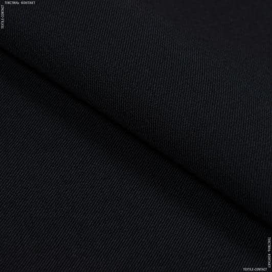 Тканини для одягу - Костюмна аеро-2 темно-синя