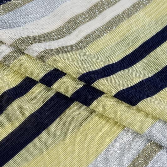 Тканини для блузок - Трикотаж Mikonos з люрексом
