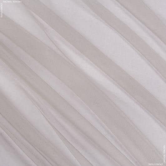 Ткани гардинные ткани - Тюль микро сетка Паулина св.серая