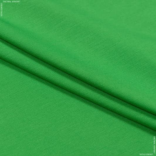 Тканини для блузок - Трикотаж Адажіо зелений