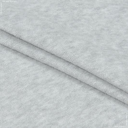 Ткани для постельного белья - Махровое полотно 2*100см серый меланж