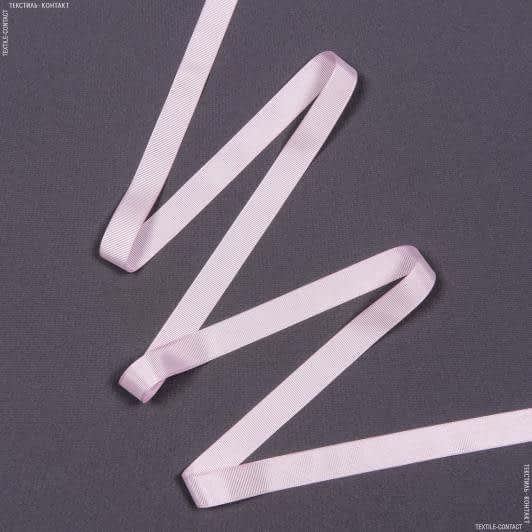 Тканини всі тканини - Репсова стрічка Грогрен ніжно-рожева 20 мм