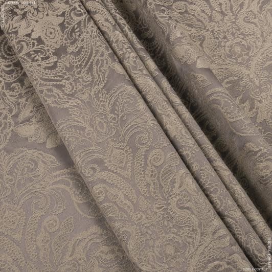 Ткани портьерные ткани - Портьерная ткань Респект цвет какао