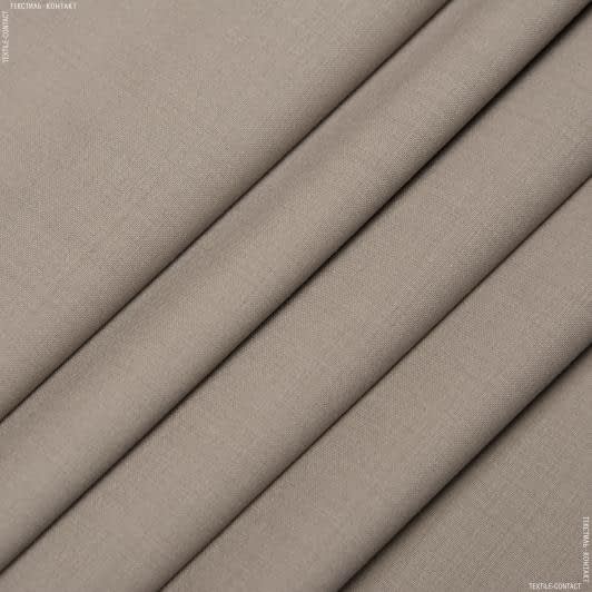 Ткани для брюк - Костюмная лексус бежево-серый