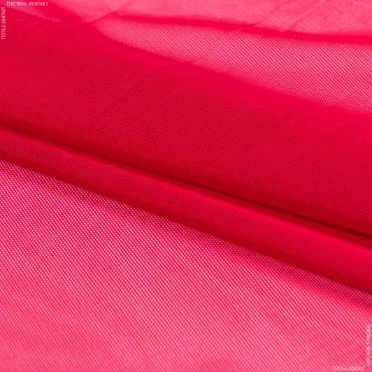 Ткани для спортивной одежды - Сетка стрейч красная