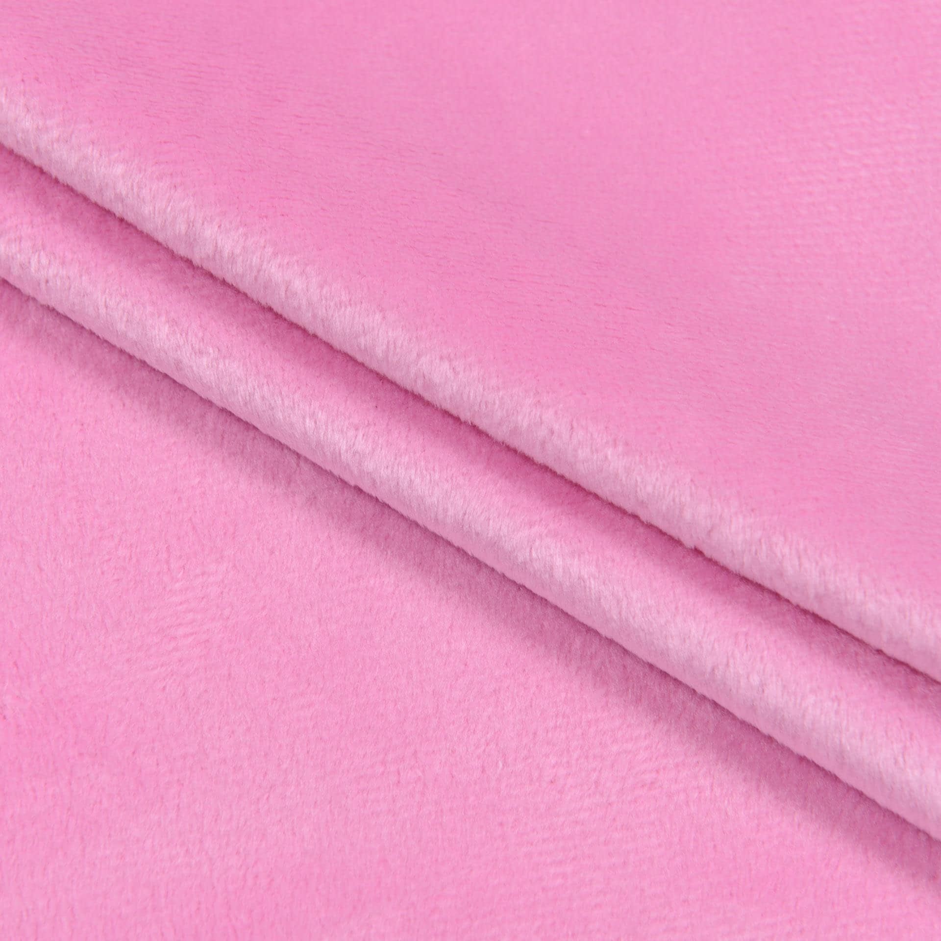 Ткани для верхней одежды - Плюш (вельбо) светло-цикламеновый