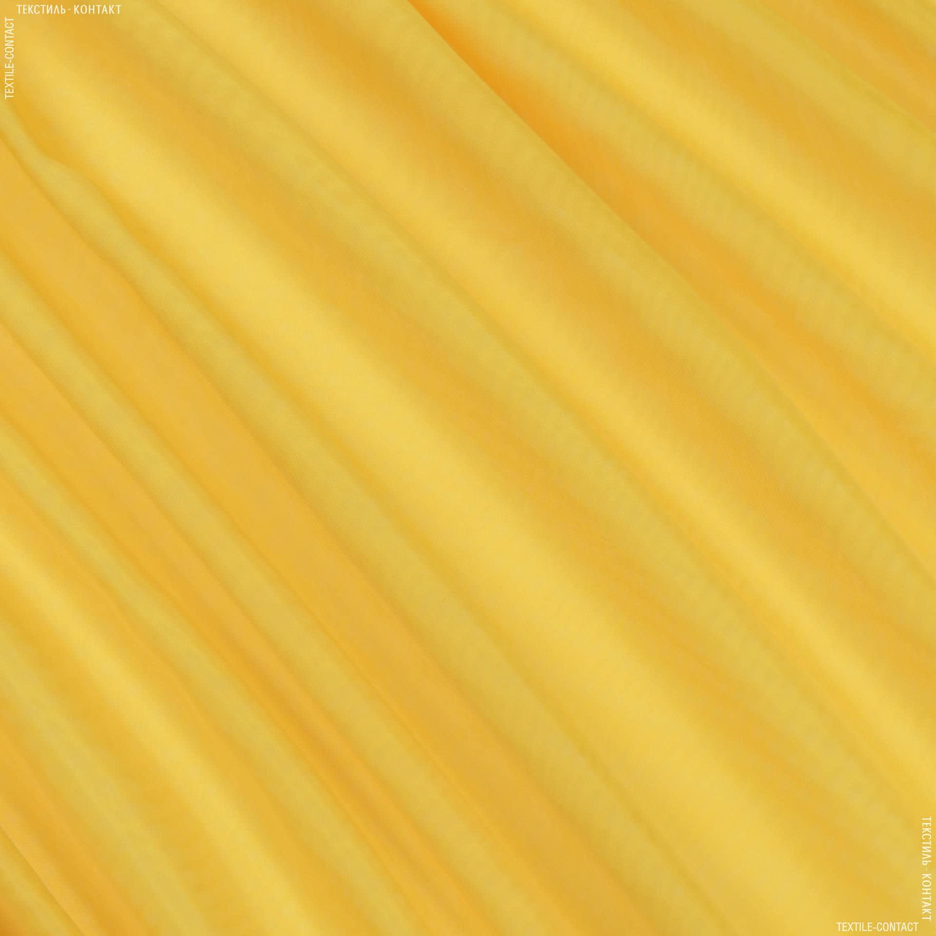 Ткани гардинные ткани - Тюль   вуаль  ярко-желтый