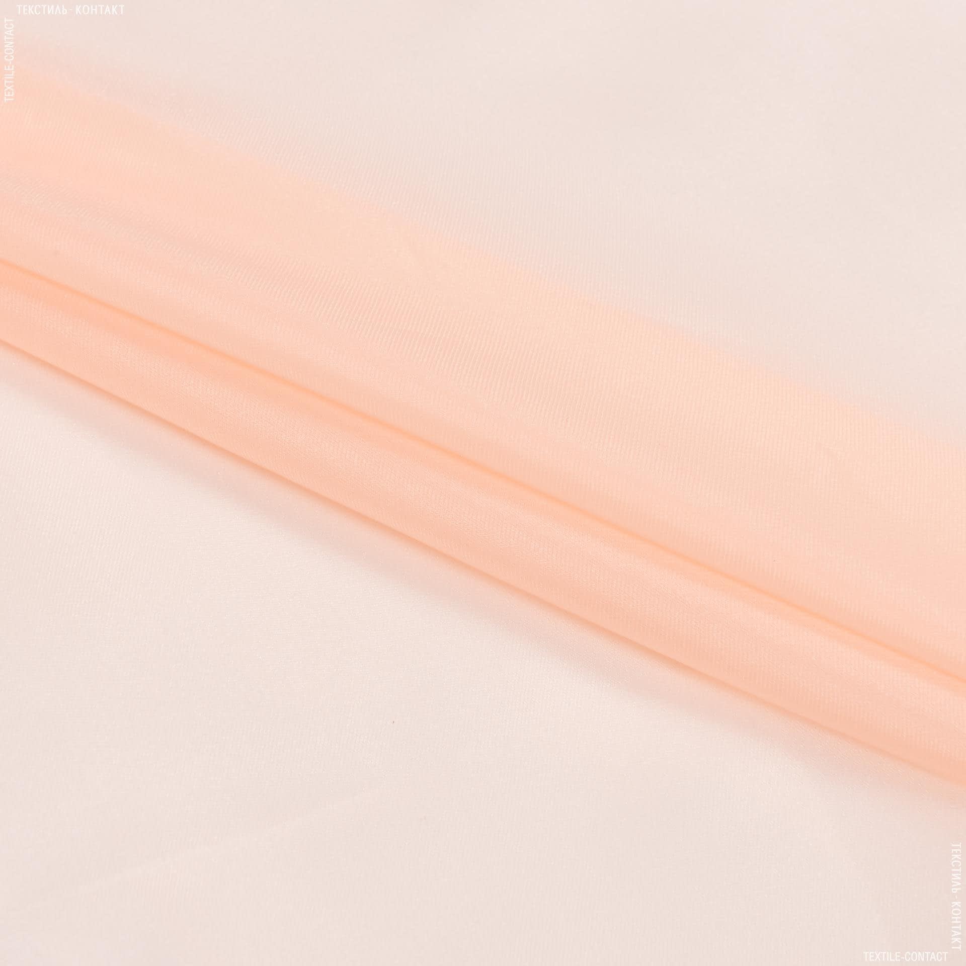 Тканини для суконь - Органза щільна світло-абрикосовий