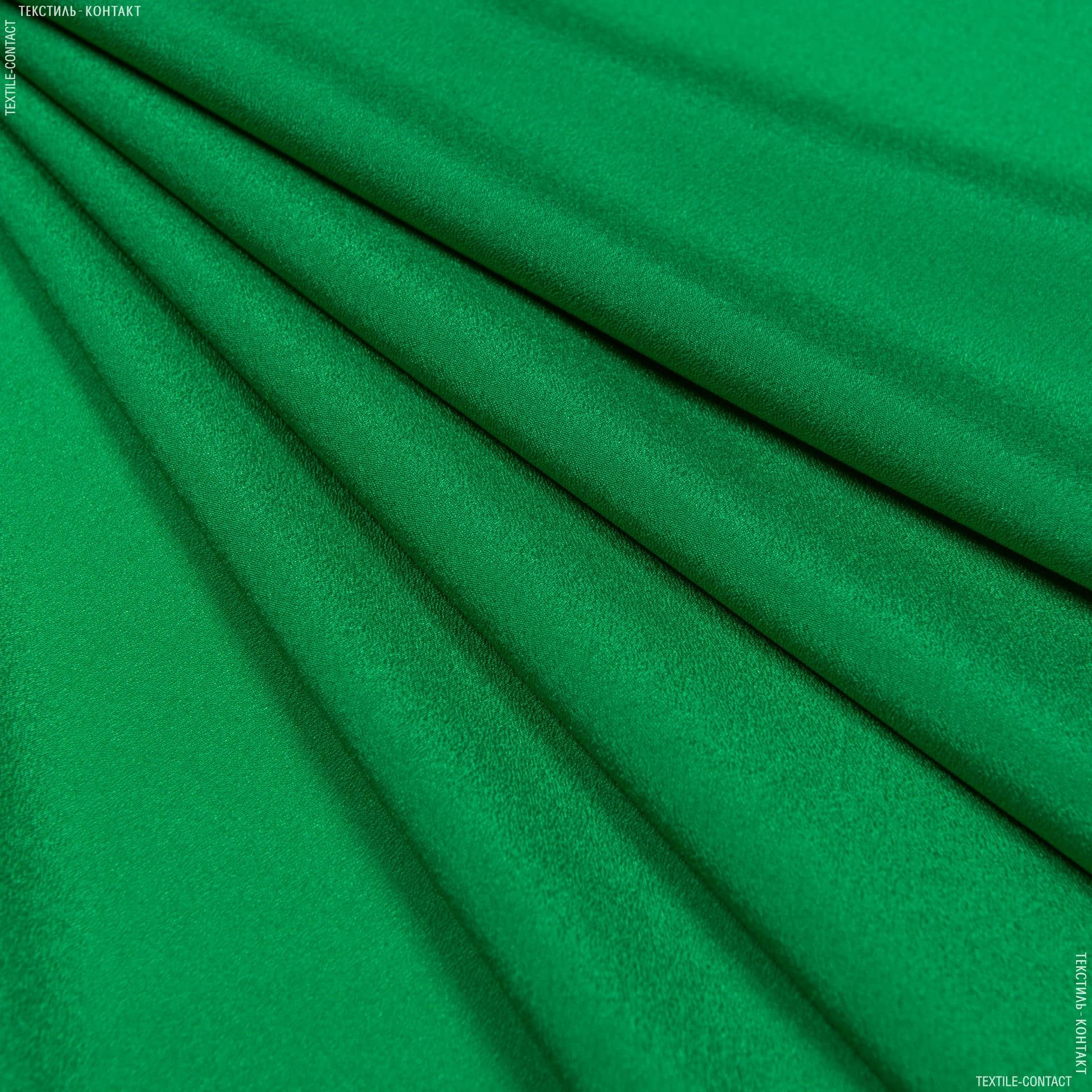 Тканини для хусток та бандан - Крепдешин зелений