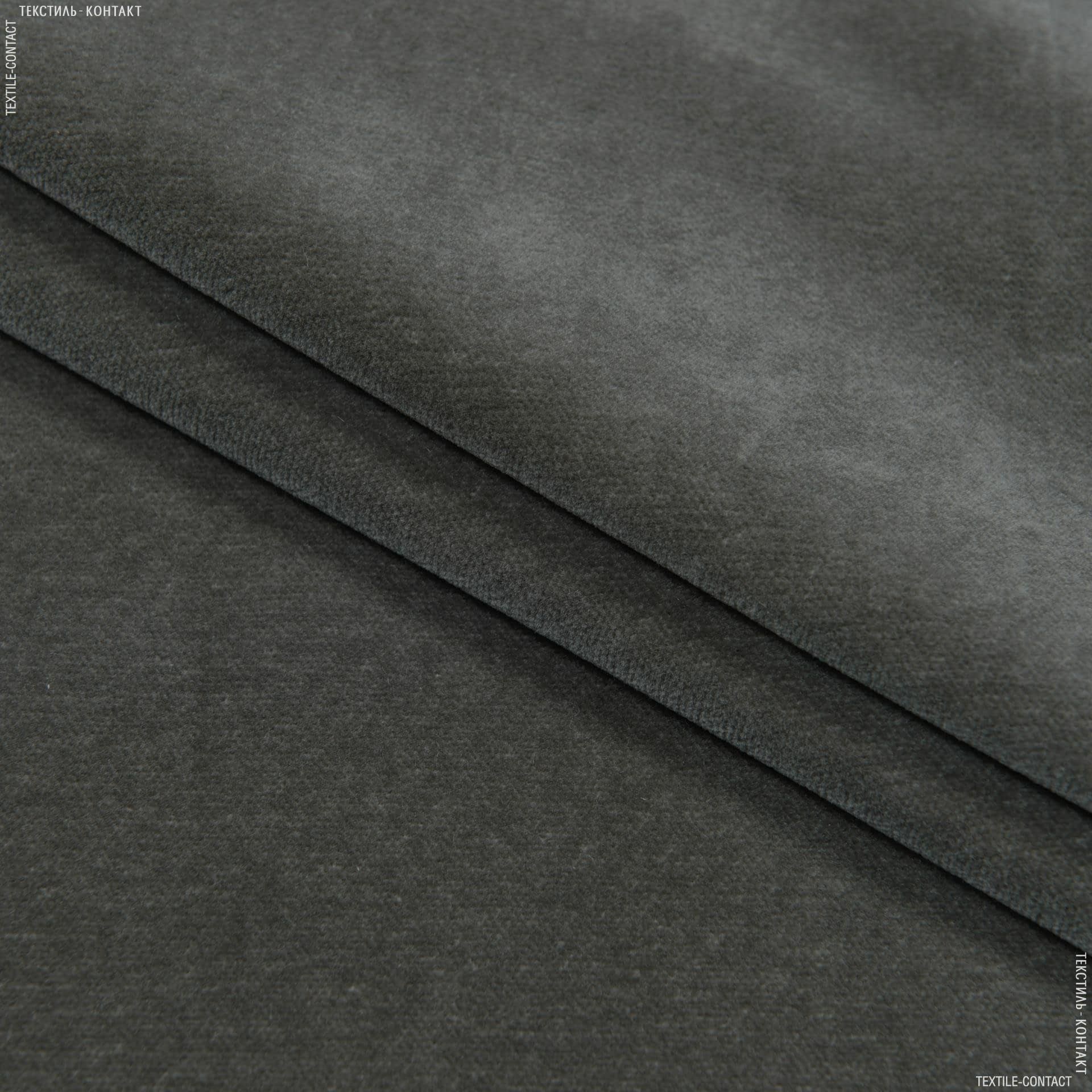 Тканини портьєрні тканини - Велюр Класік Навара  срібло