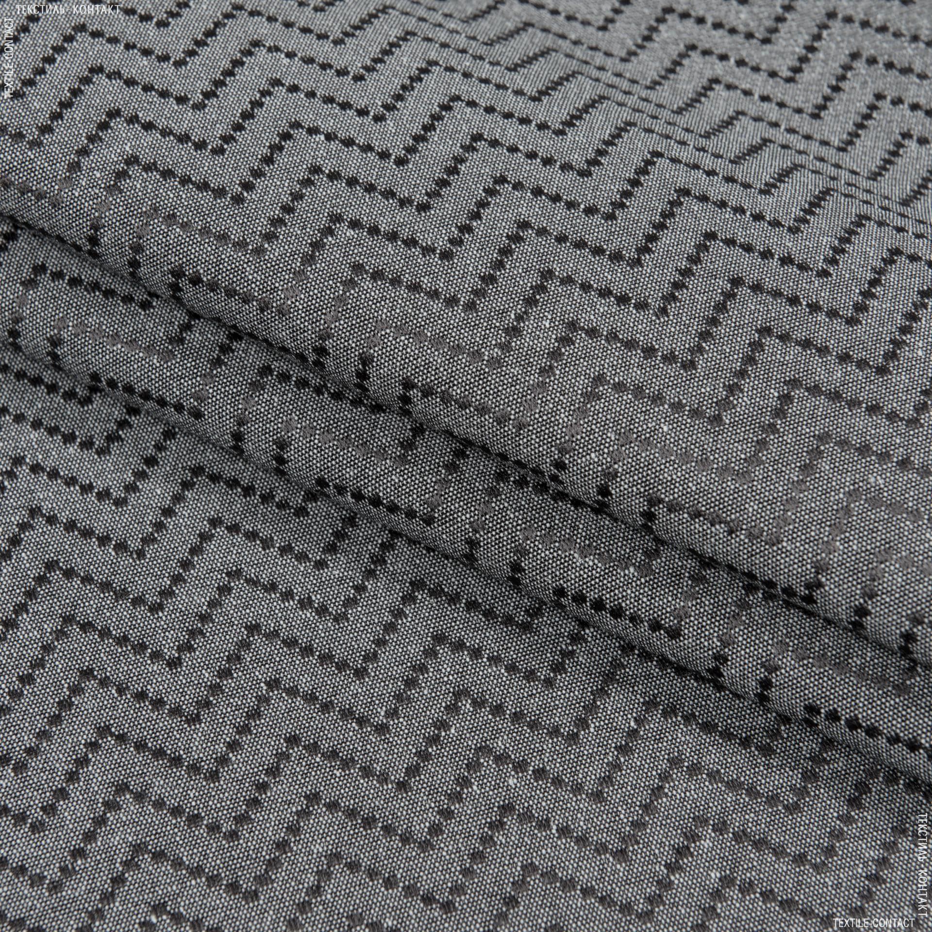 Ткани портьерные ткани - Скатертная ткань Камелия /CAMELIA цвет графит